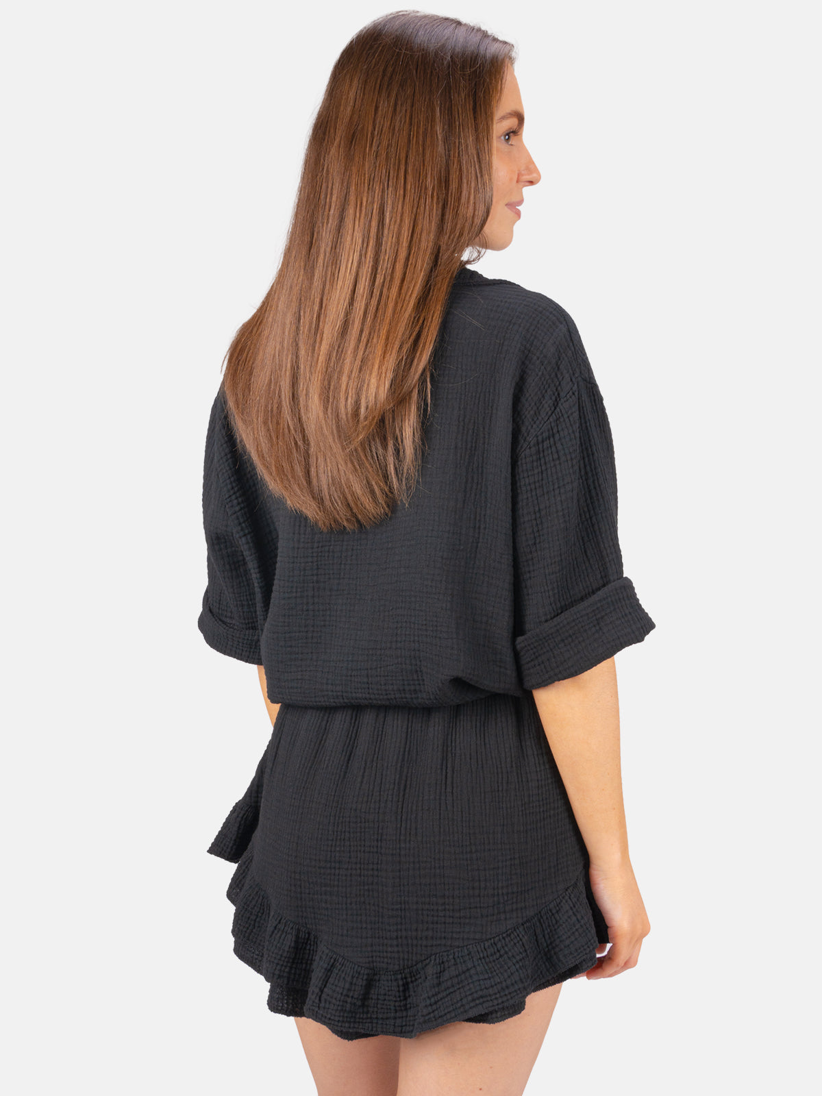 Kurzer Musselin Hosen Rock - Lorena