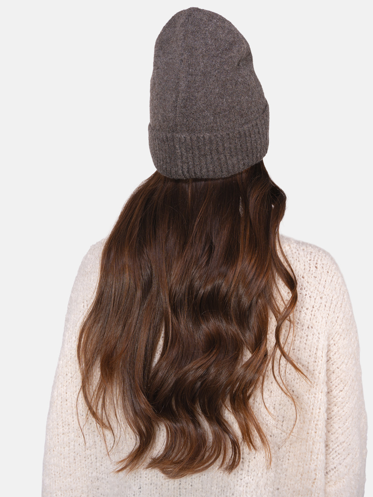 Beanie Mütze mit Herz Siena #Farbe_Dark Coffee