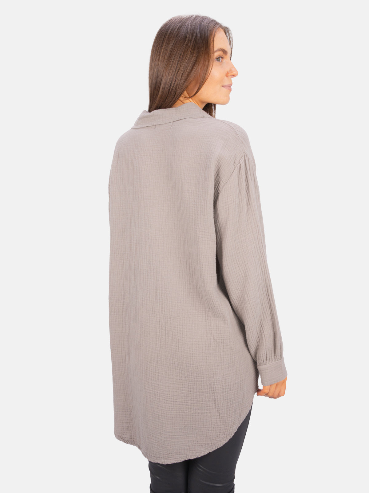Lange Musselin Bluse - Susie