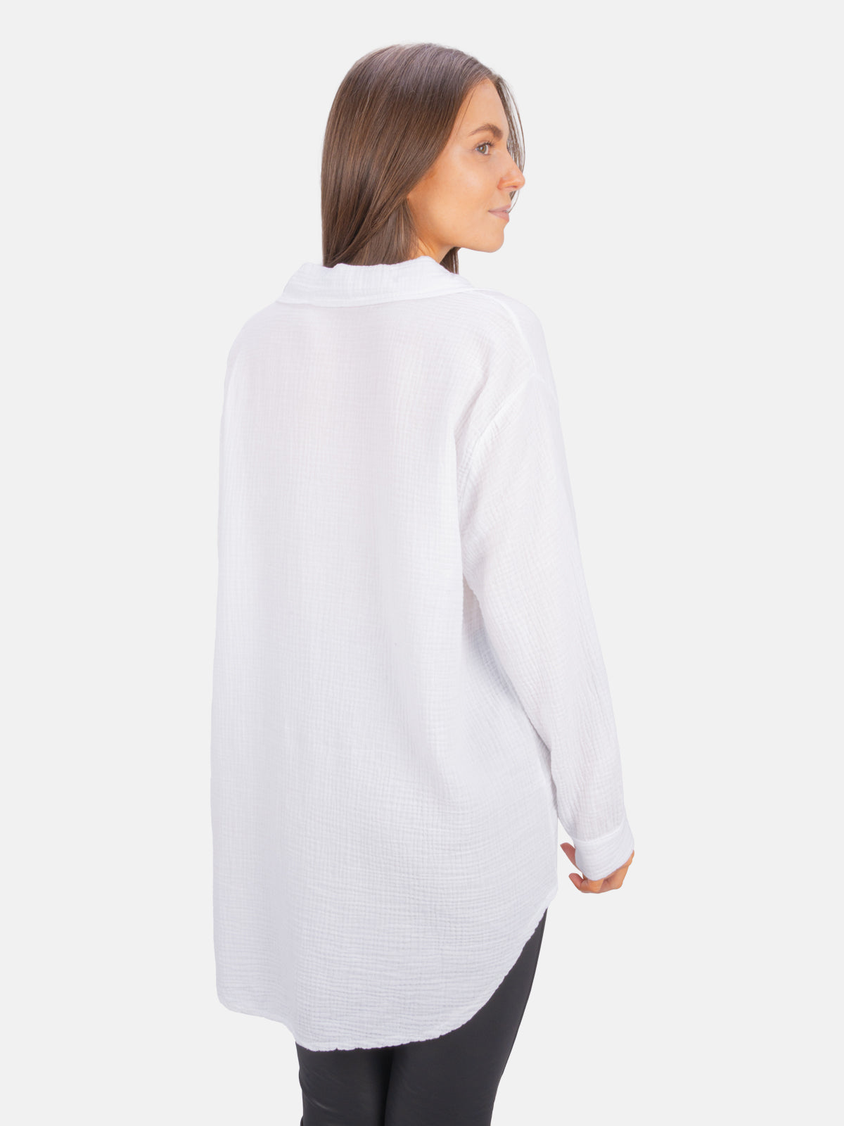 Lange Musselin Bluse - Susie