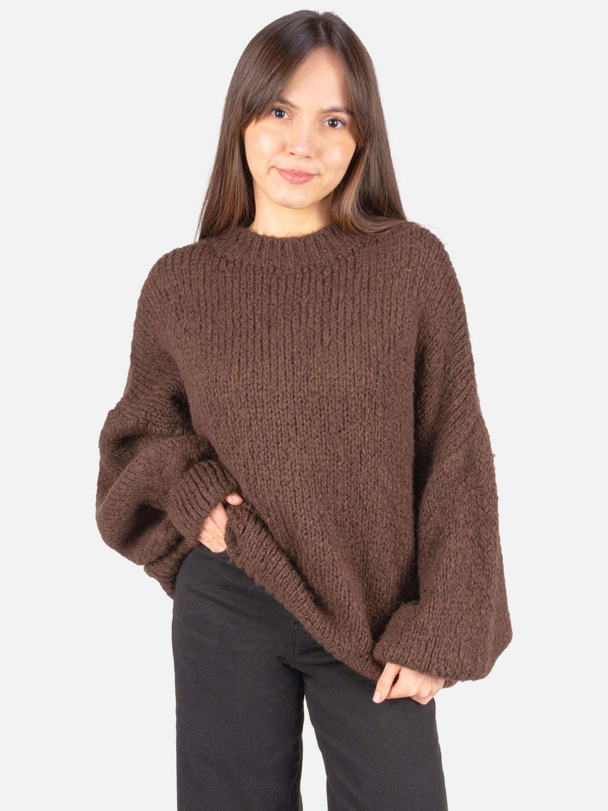 Strick Pullover aus Woll-Mix - Adelina