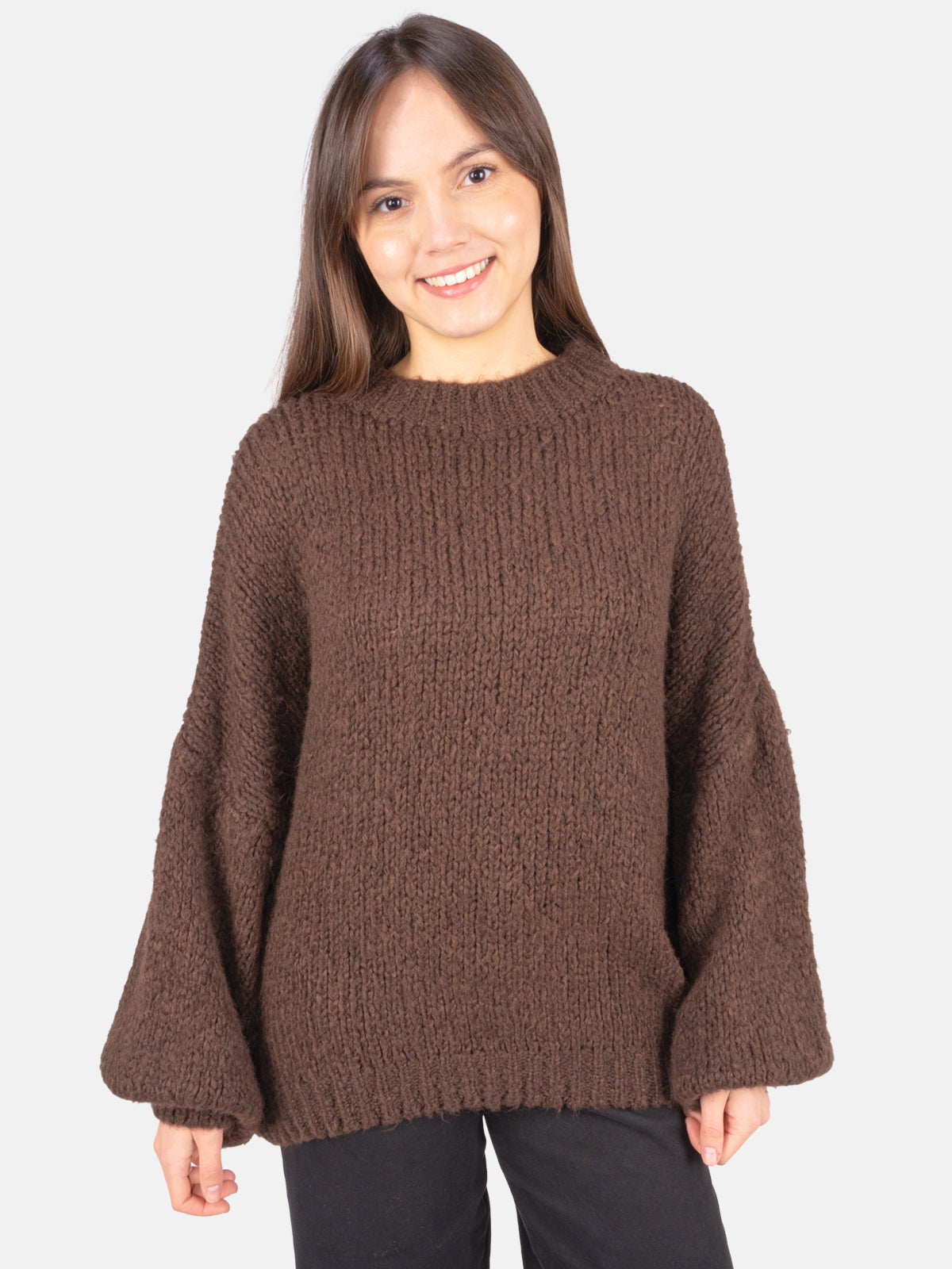Strick Pullover aus Woll-Mix - Adelina