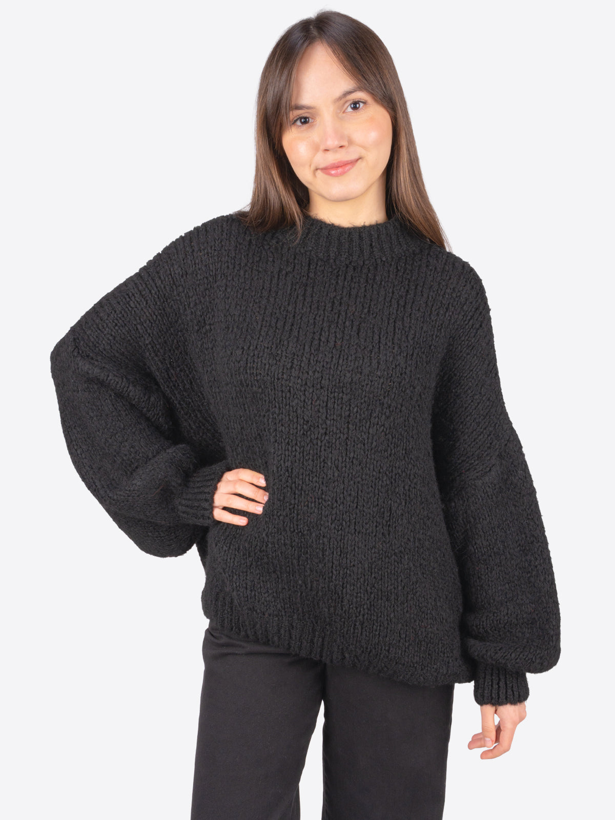 Strick Pullover aus Woll-Mix - Adelina
