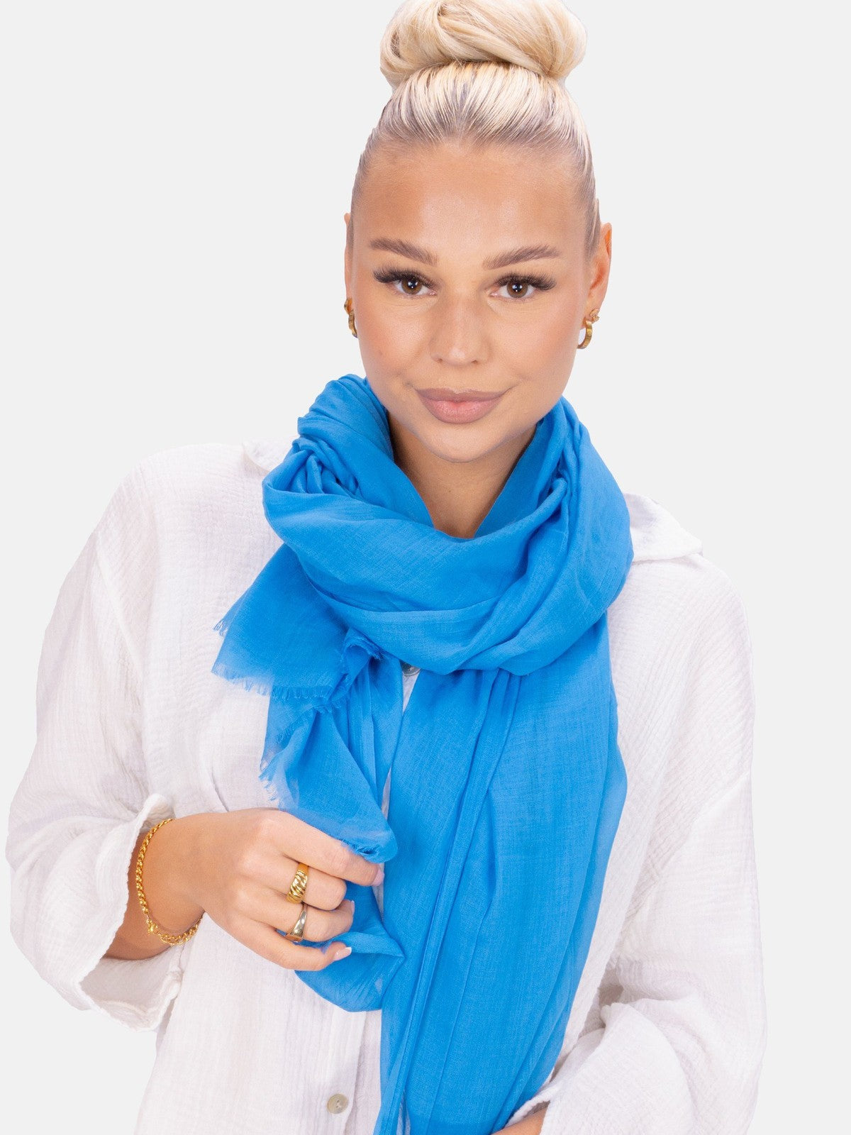 Schal Alessandra in Blau #Farbe_Blau