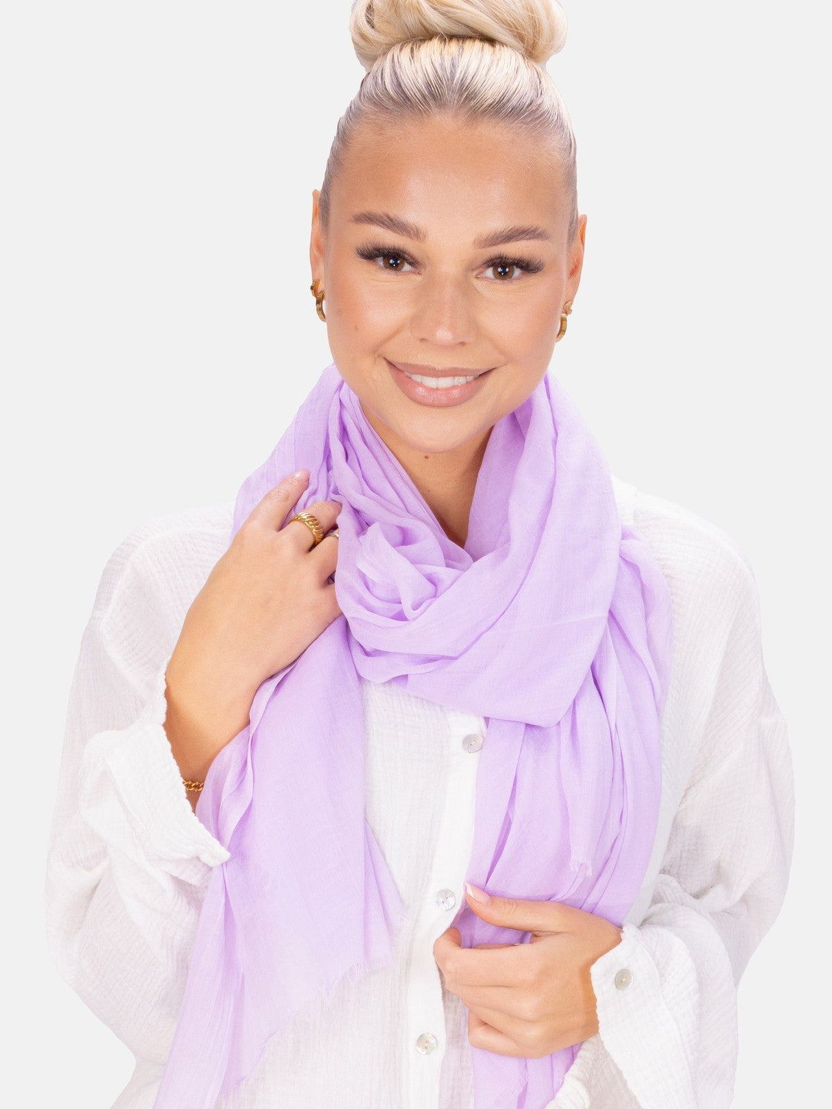 Schal Alessandra in Lavendel #Farbe_Lavendel