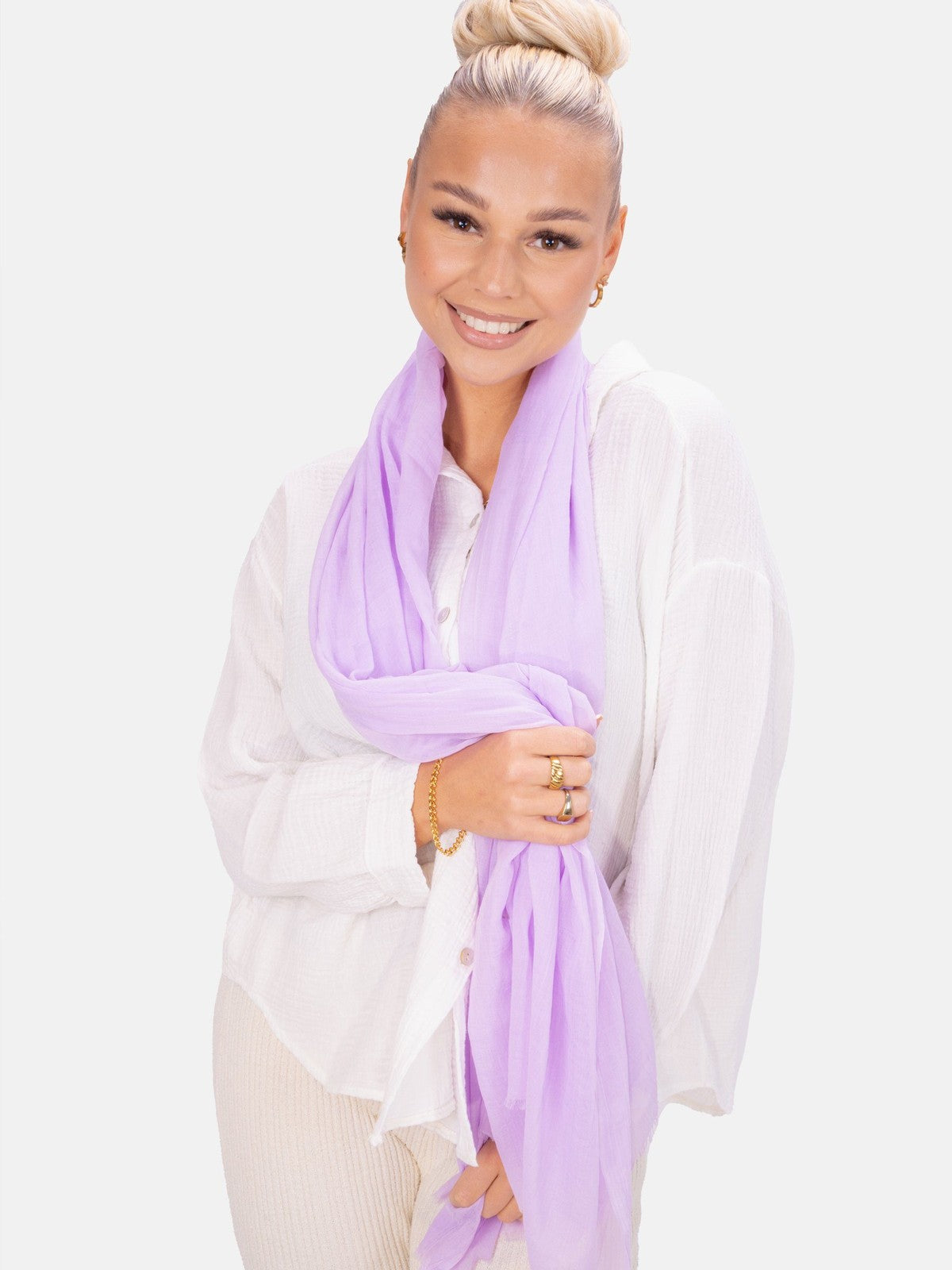 Schal Alessandra in Lavendel #Farbe_Lavendel