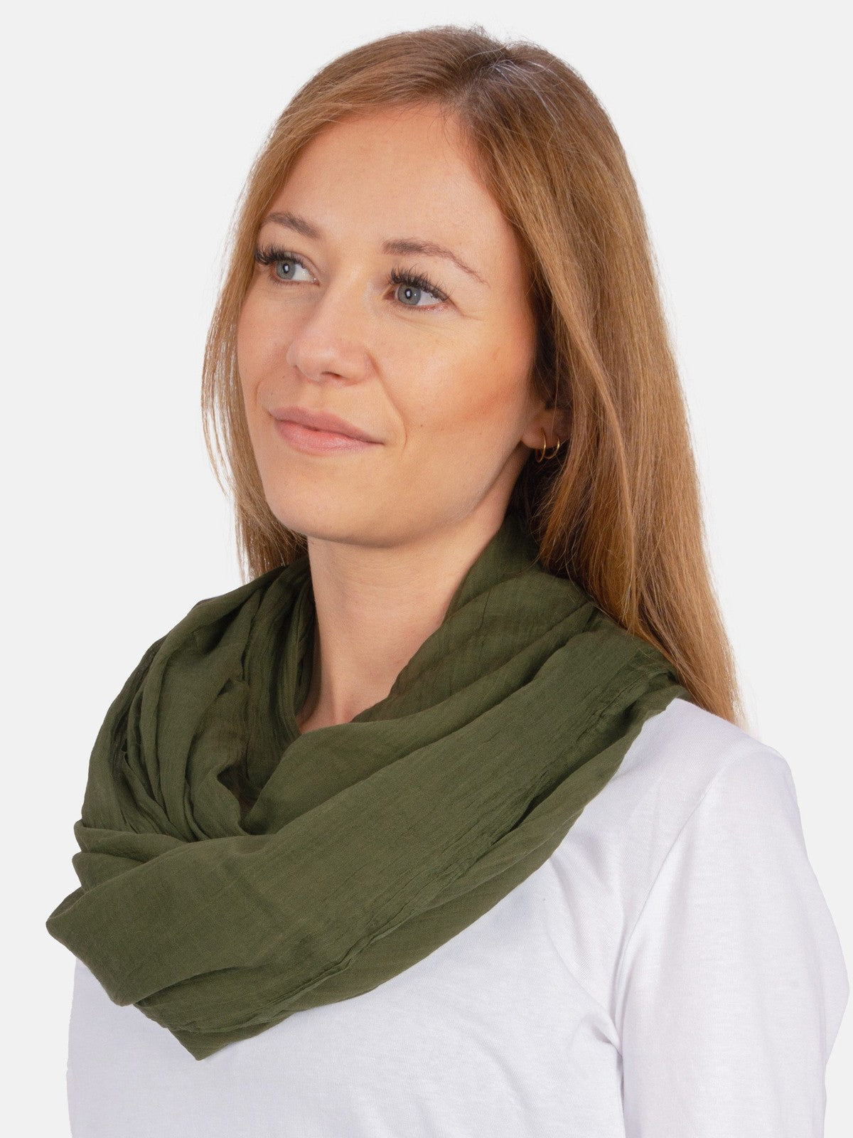 Loop Carina in Dark Khaki #Farbe_Dark Khaki