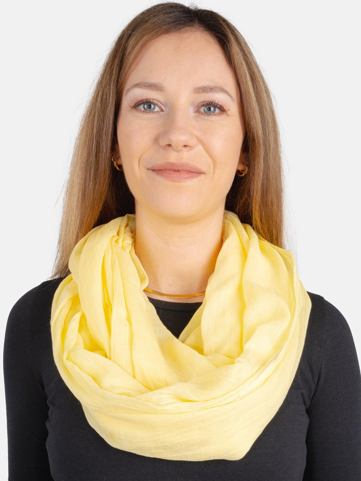Loop Carina in Gelb #Farbe_Gelb