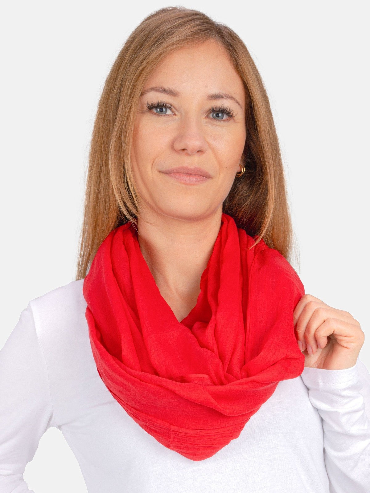 Loop Carina in Rot #Farbe_Rot