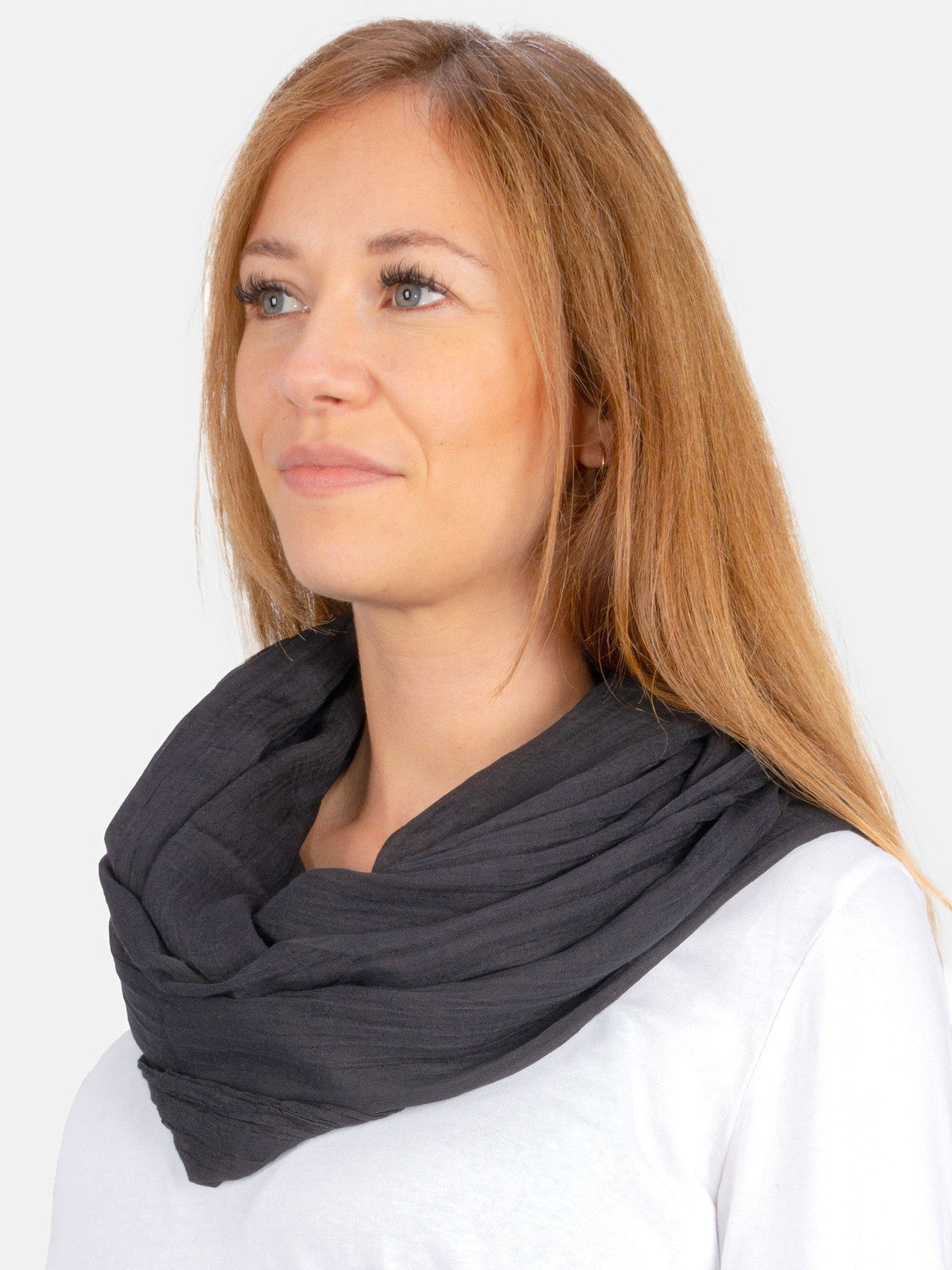 Loop Carina in Schwarz #Farbe_Schwarz