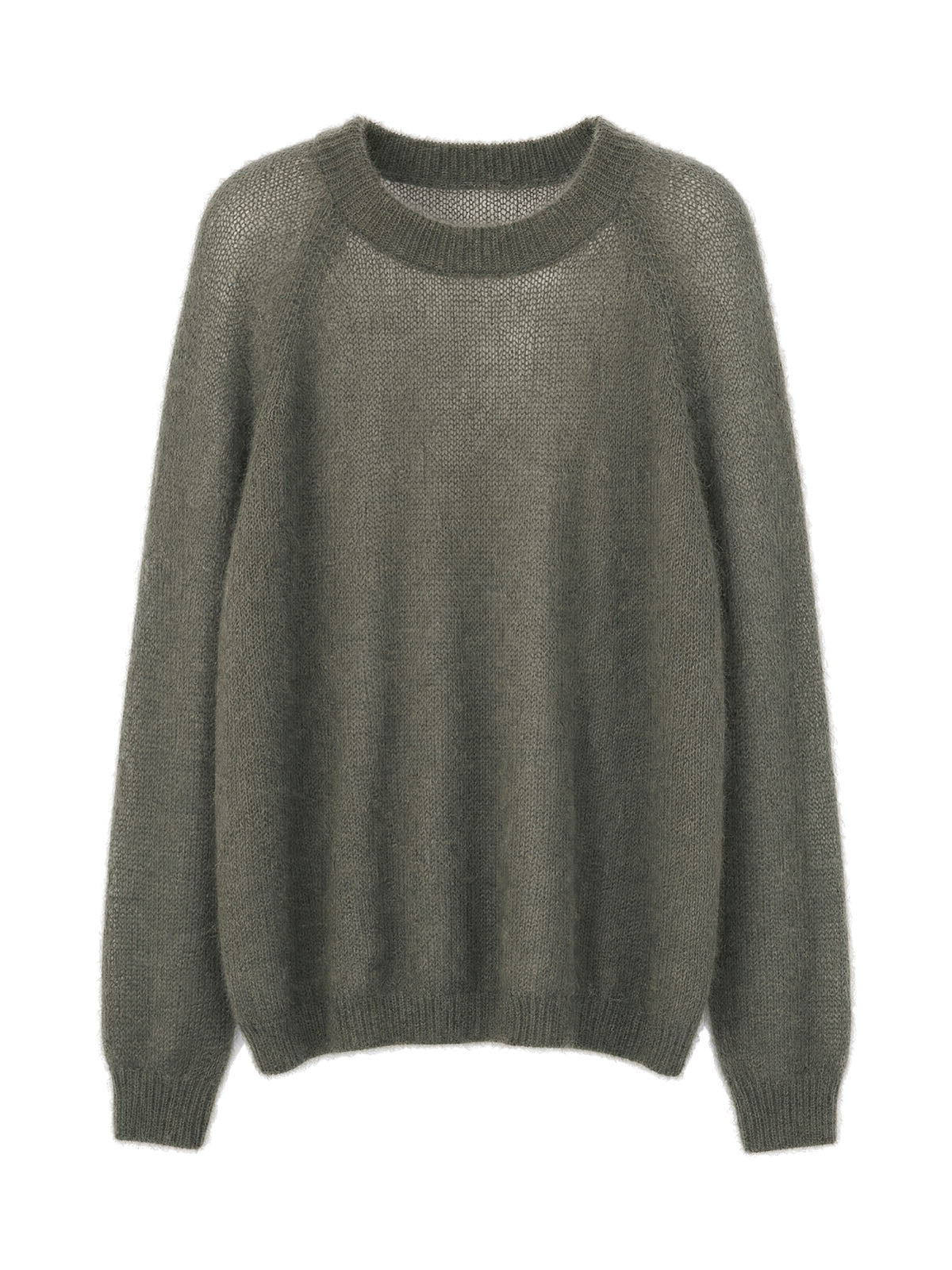 Mohair Strickpullover Chelsea #Farbe_Dark Khaki