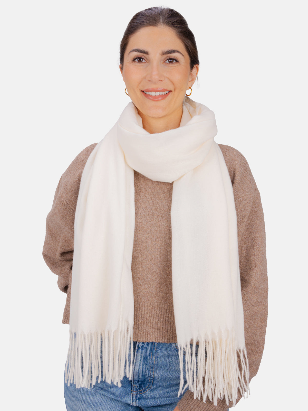 Kaschmir Schal Uni - Larissa