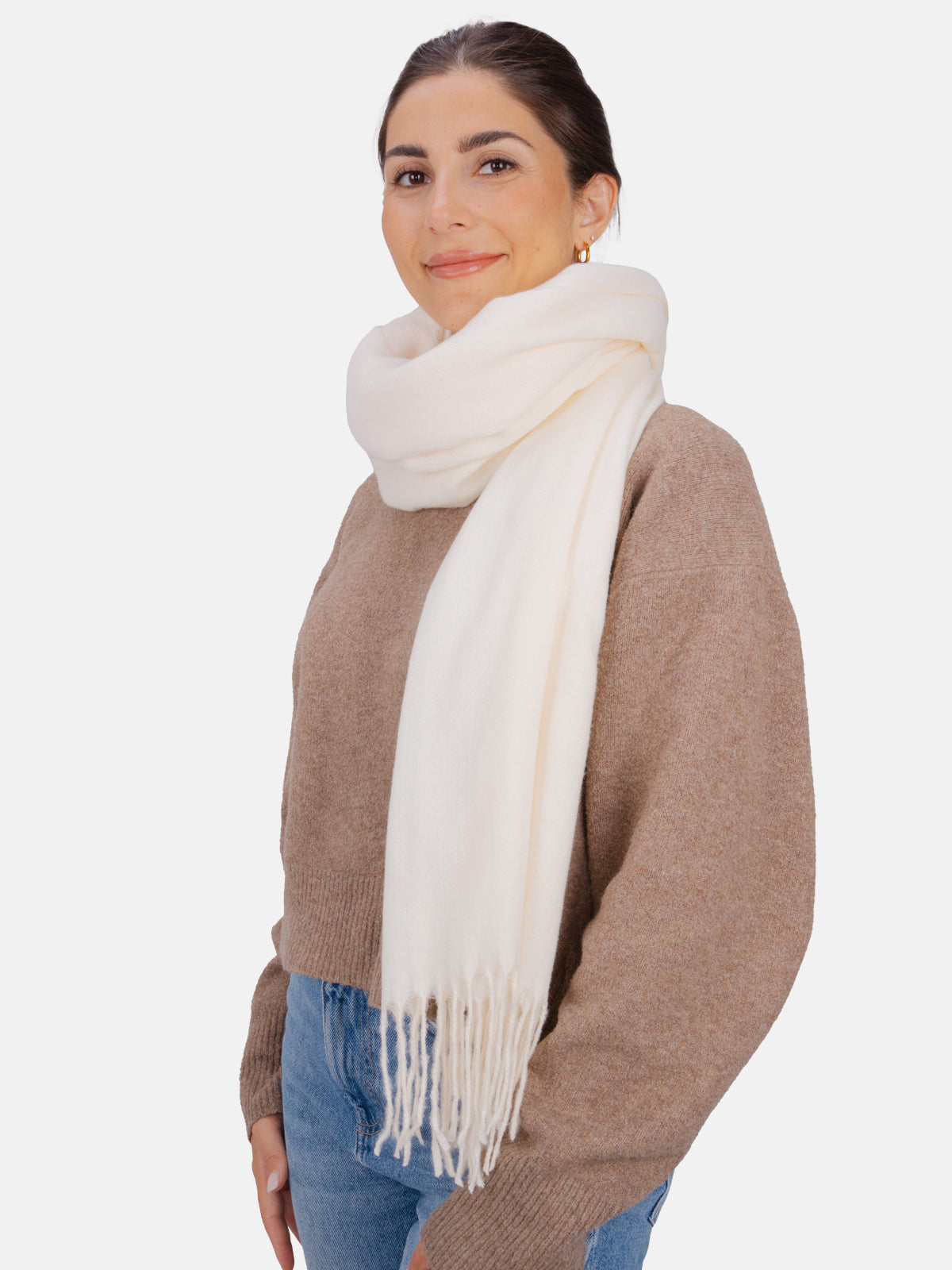 Kaschmir Schal Uni - Larissa