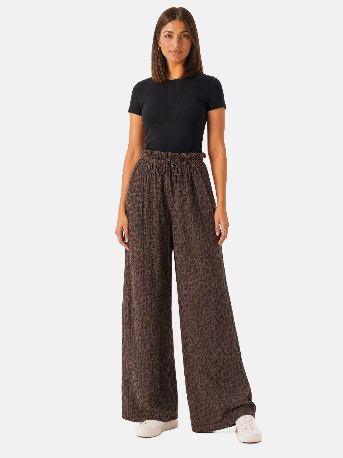 Musselin Leo Hose - Dani in Mokka #Farbe_Mokka
