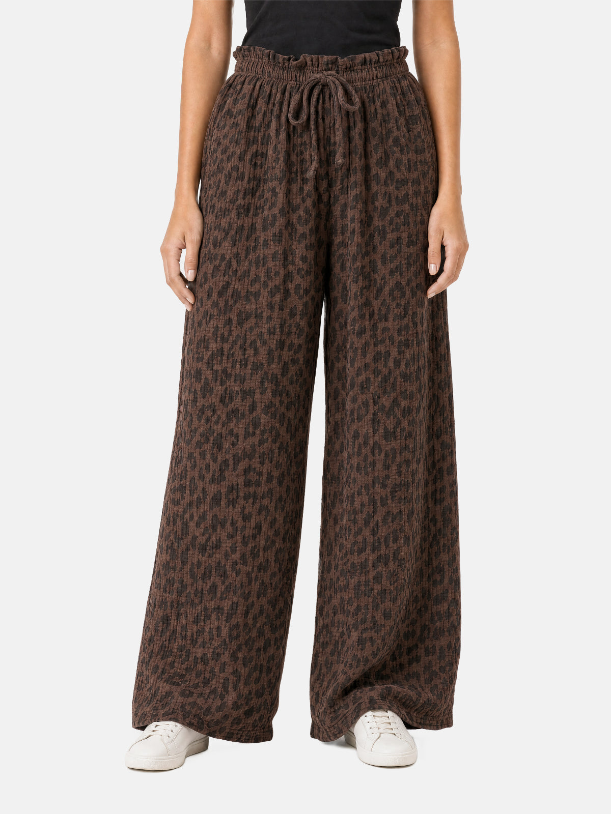 Musselin Leo Hose - Dani in Mokka #Farbe_Mokka