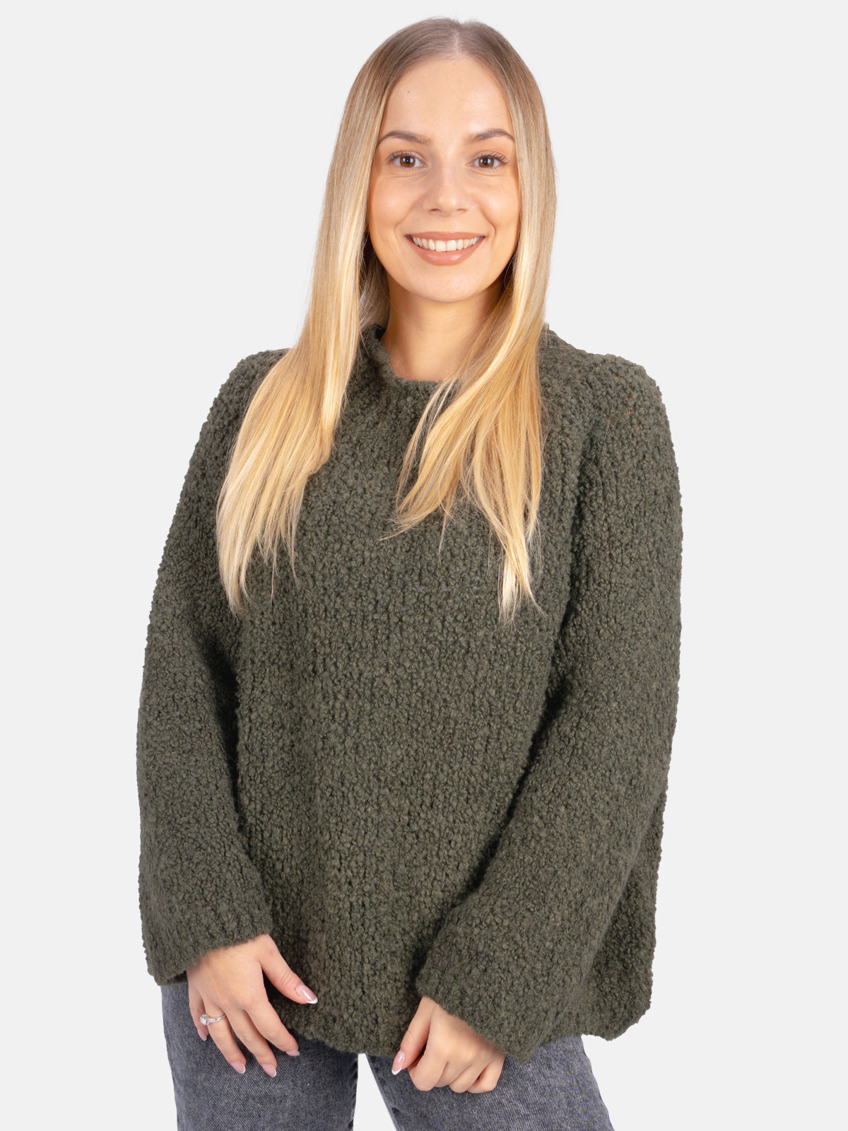 Kurzer Teddy Pullover - Dina