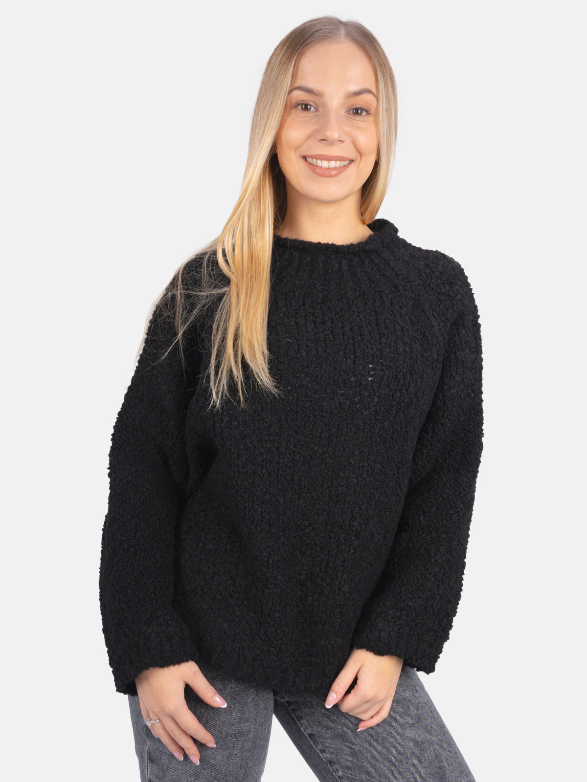 Kurzer Teddy Pullover - Dina