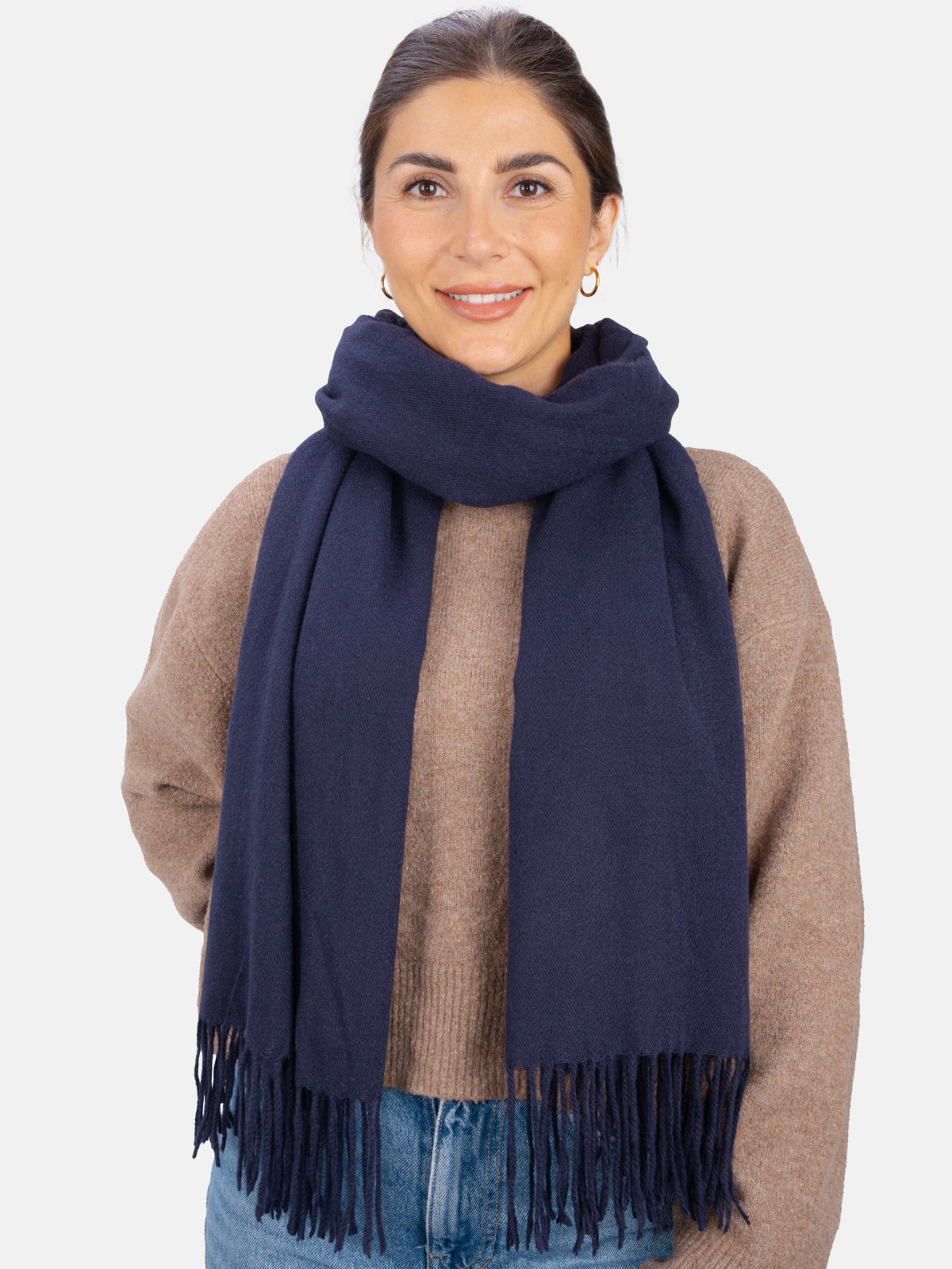 Kaschmir Schal Uni - Larissa