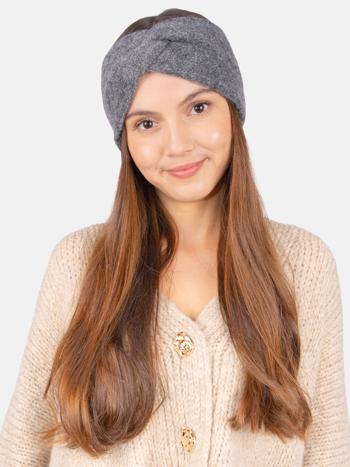 Damen Stirnband Uni - Fiona