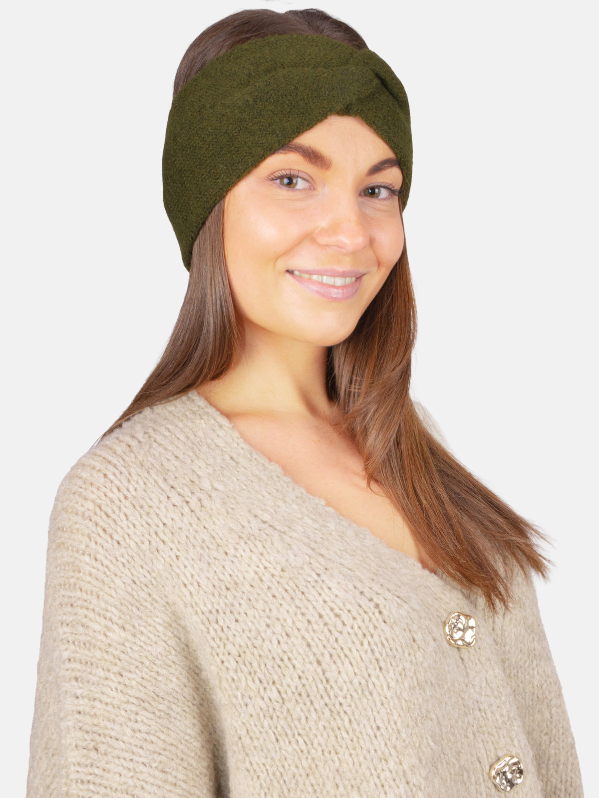 Damen Stirnband Uni - Fiona