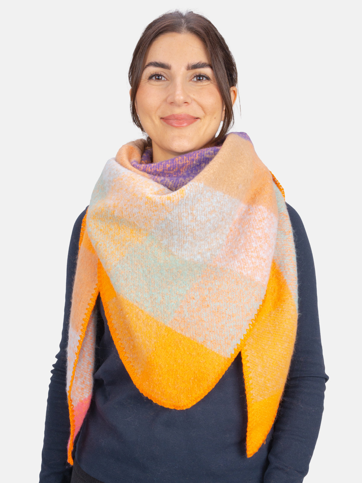 Dreieck Schal Bunt - Greta