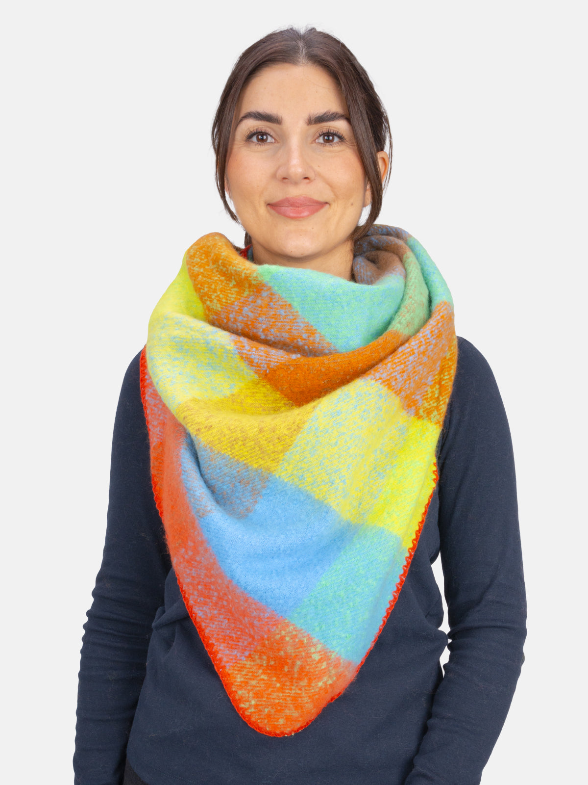 Dreieck Schal Bunt - Greta