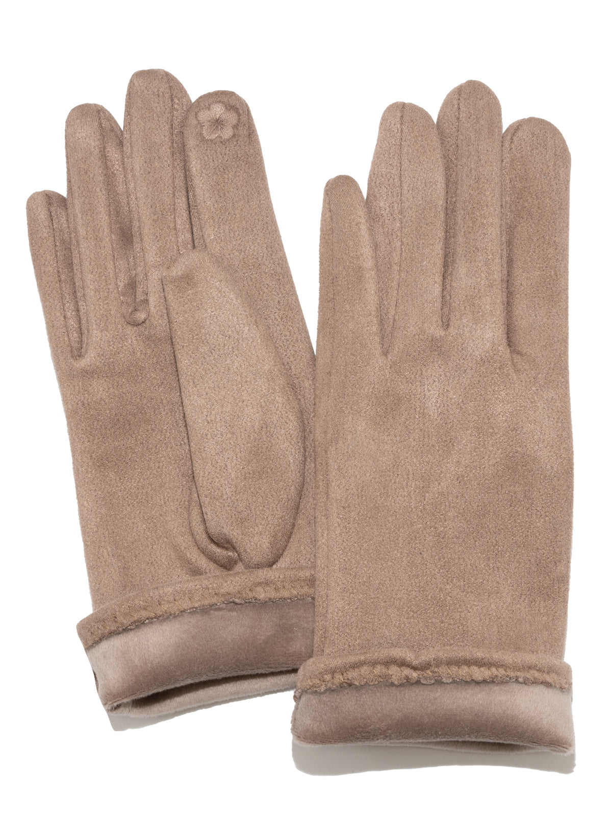 Hochwertige Damen Handschuhe mit rauer Oberfläche - Thea