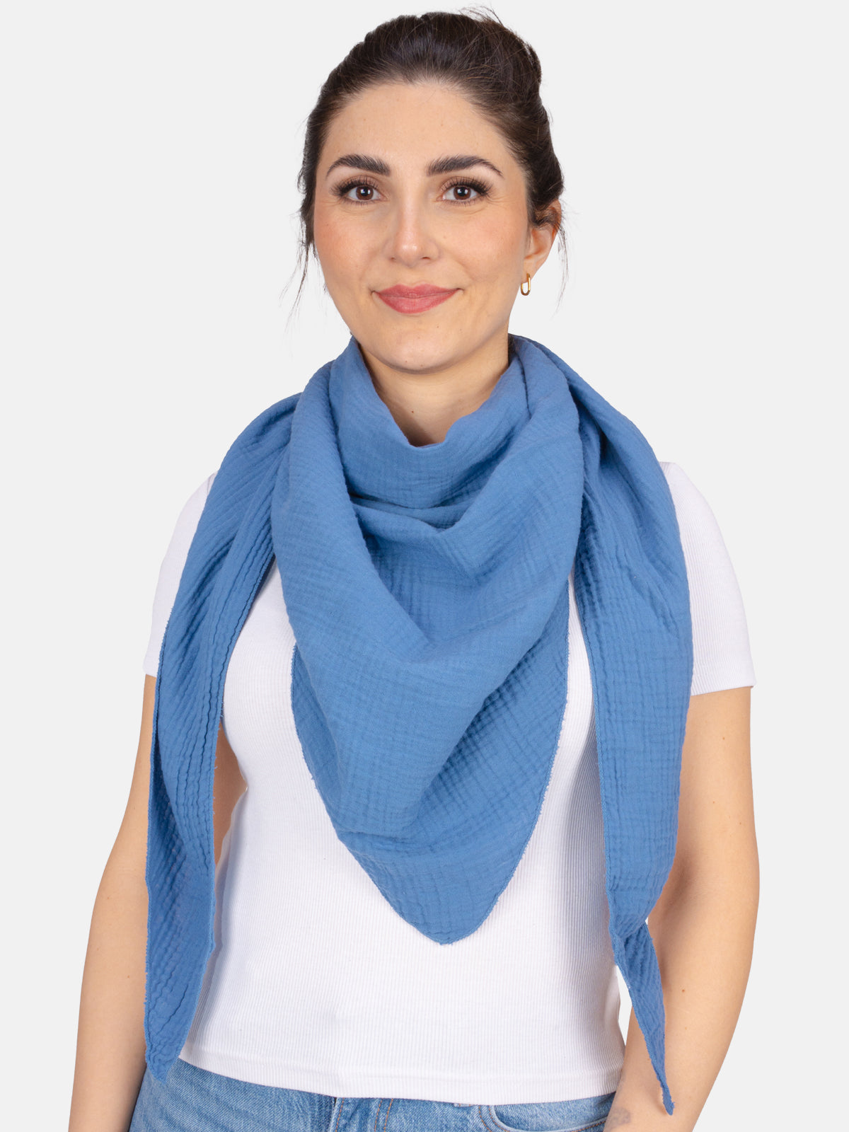 Musselin Schal Dreieck-Form - Luisa