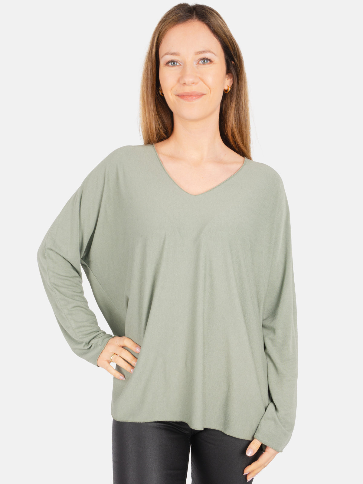 Lockeres & bequemes Damen Langarmshirt - Maya