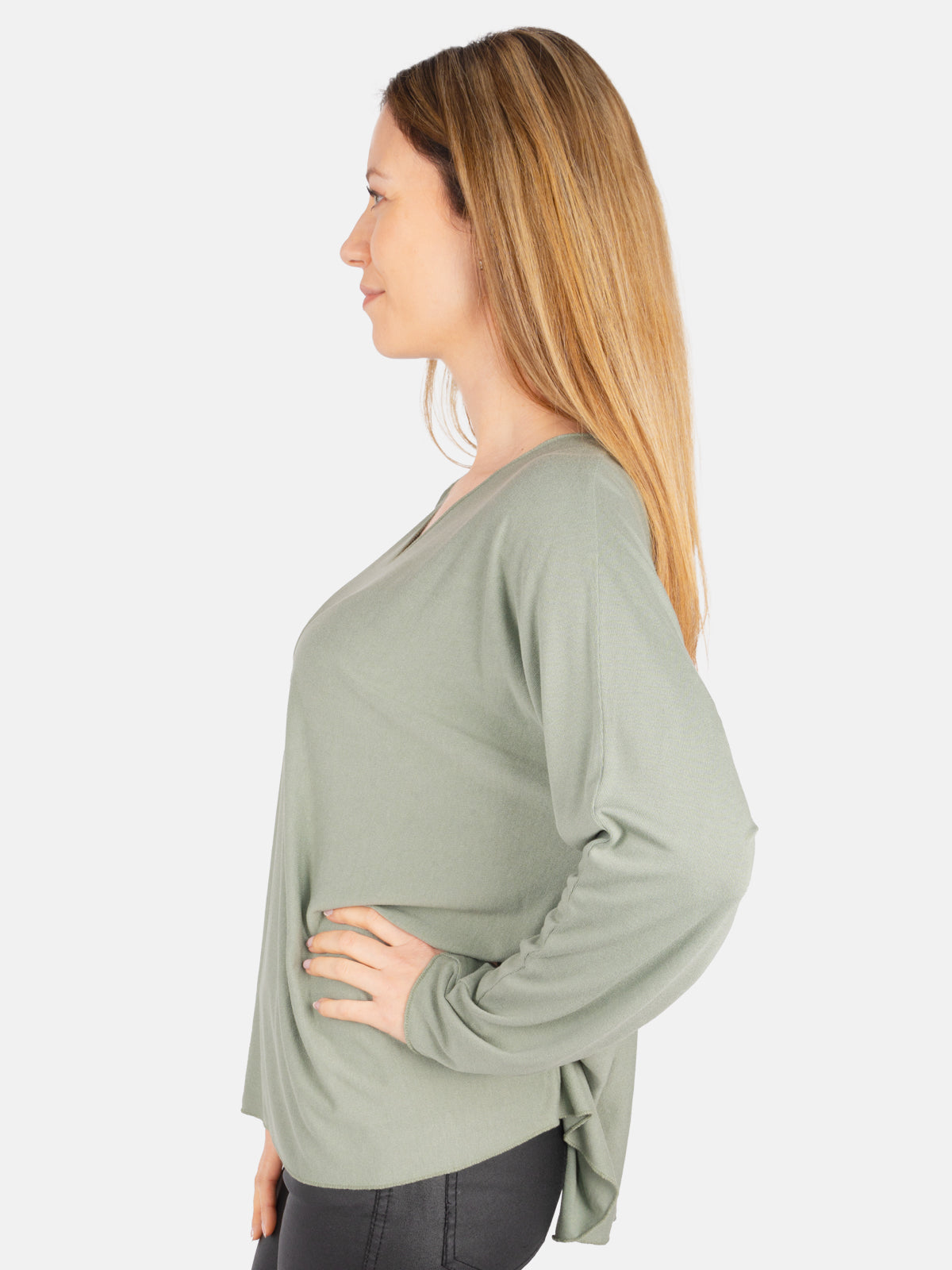 Lockeres & bequemes Damen Langarmshirt - Maya