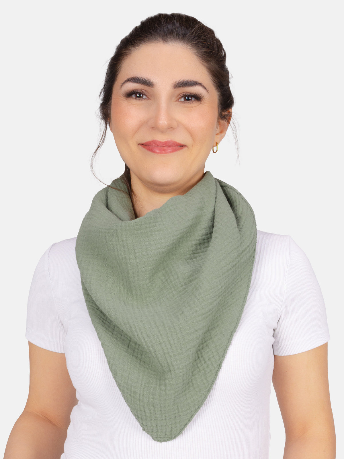 Musselin Schal Dreieck-Form - Luisa