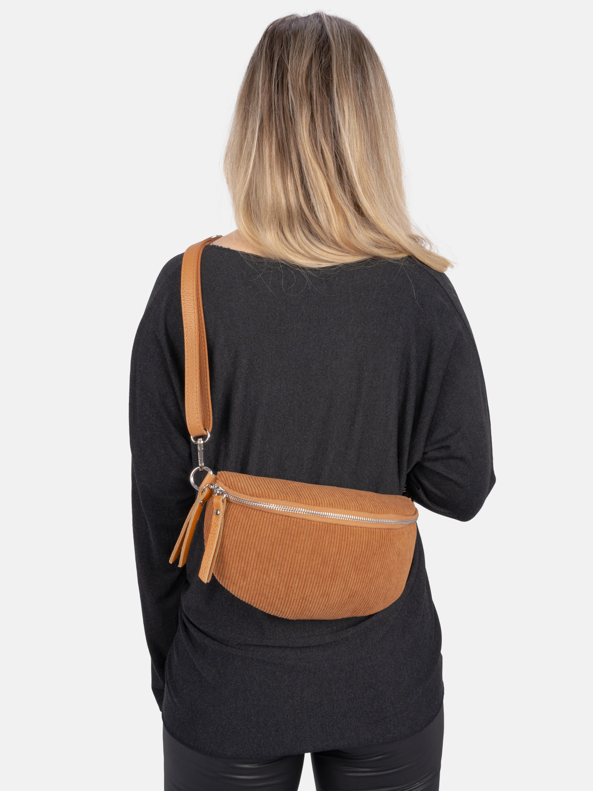 Cord Umhängetasche Crossbody Bag - Kimiko