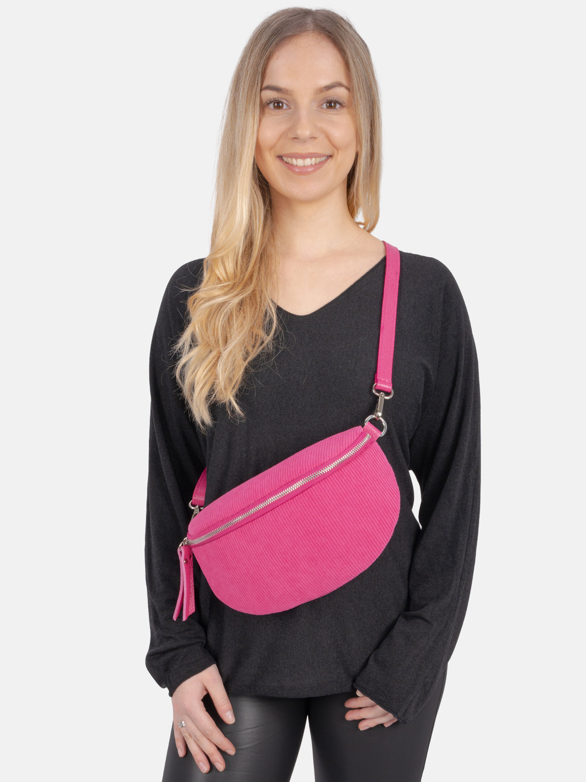 Cord Umhängetasche Crossbody Bag - Kimiko