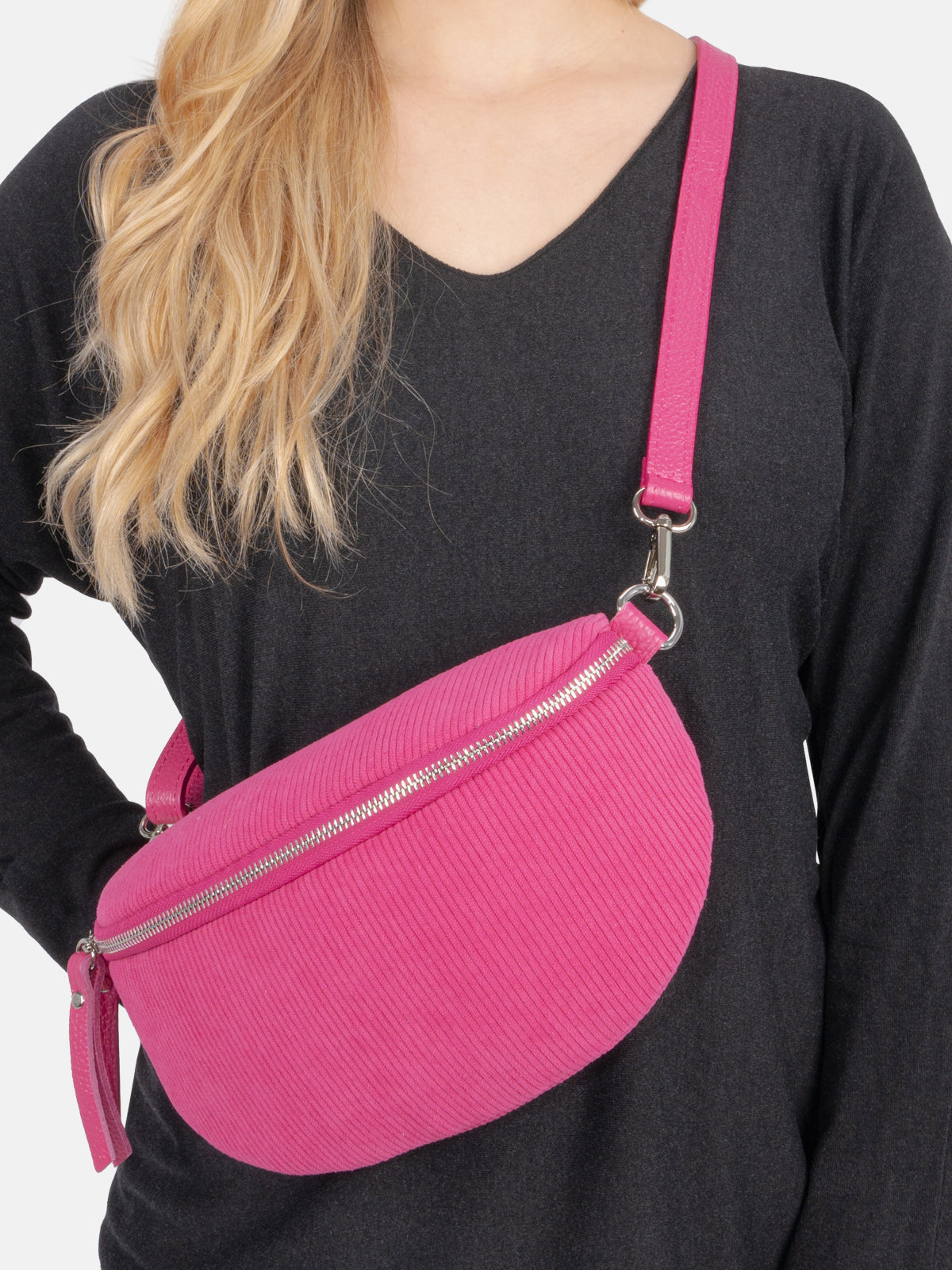 Cord Umhängetasche Crossbody Bag - Kimiko