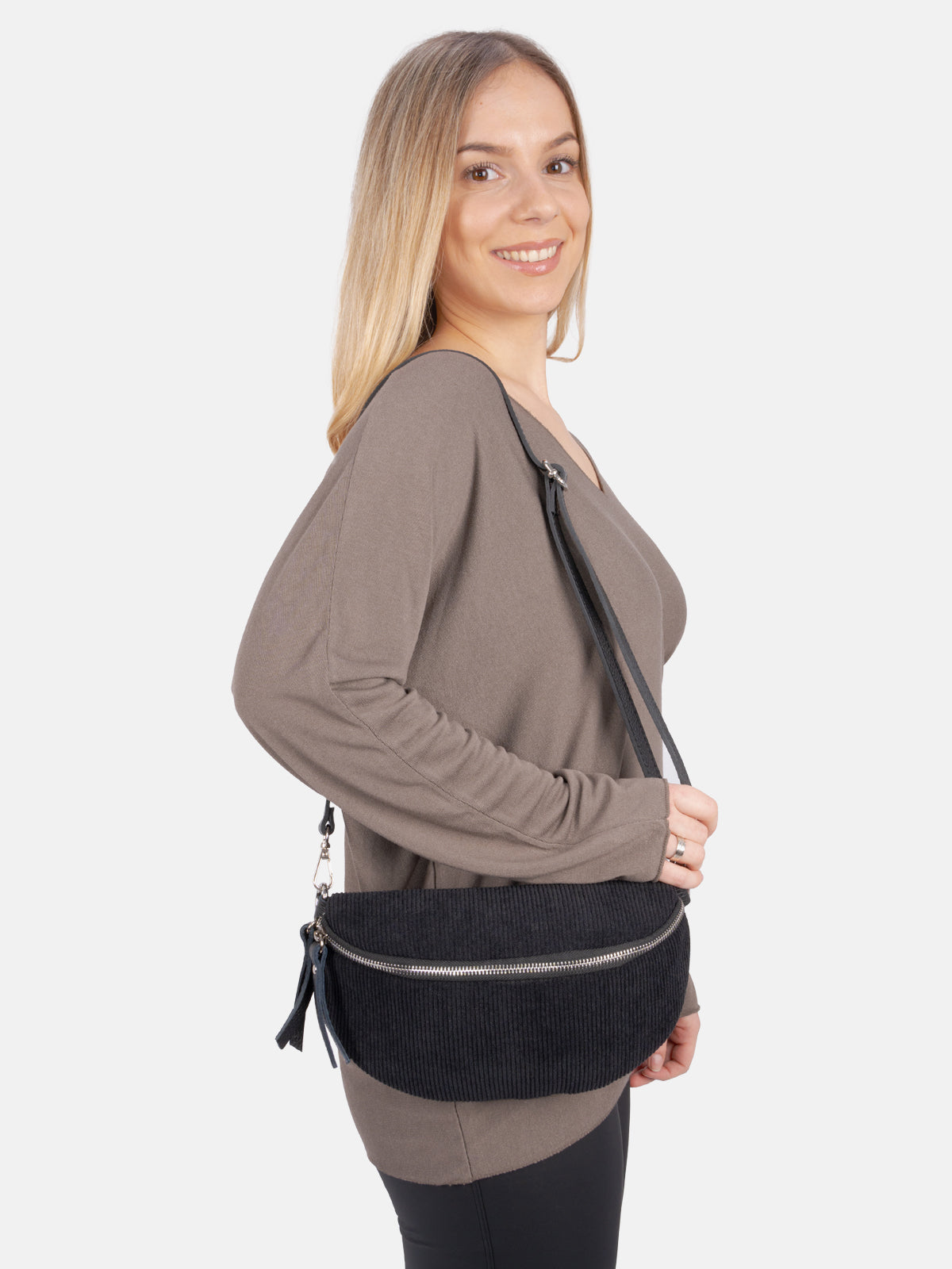 Cord Umhängetasche Crossbody Bag - Kimiko