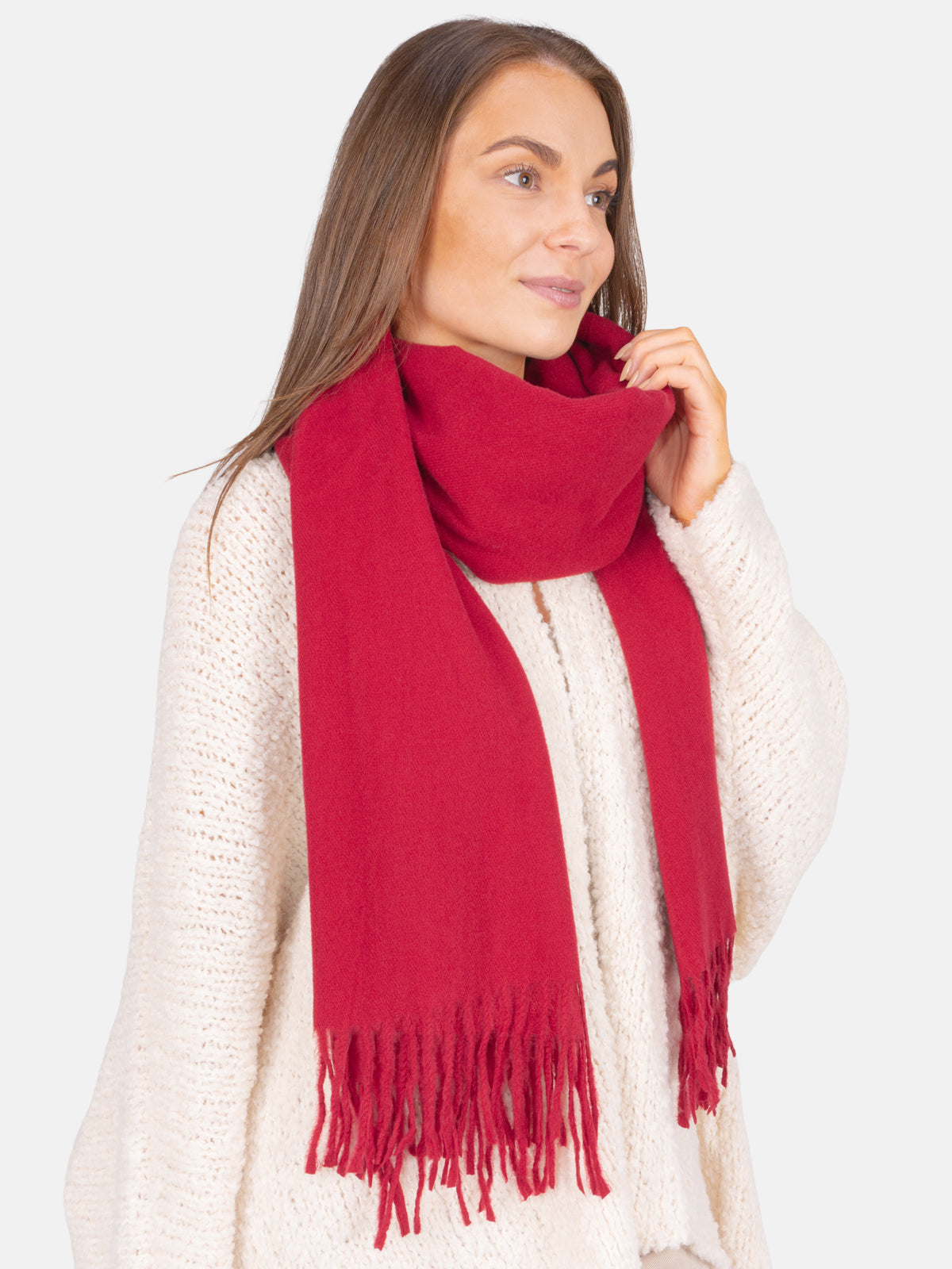 Kaschmir Schal Uni - Larissa