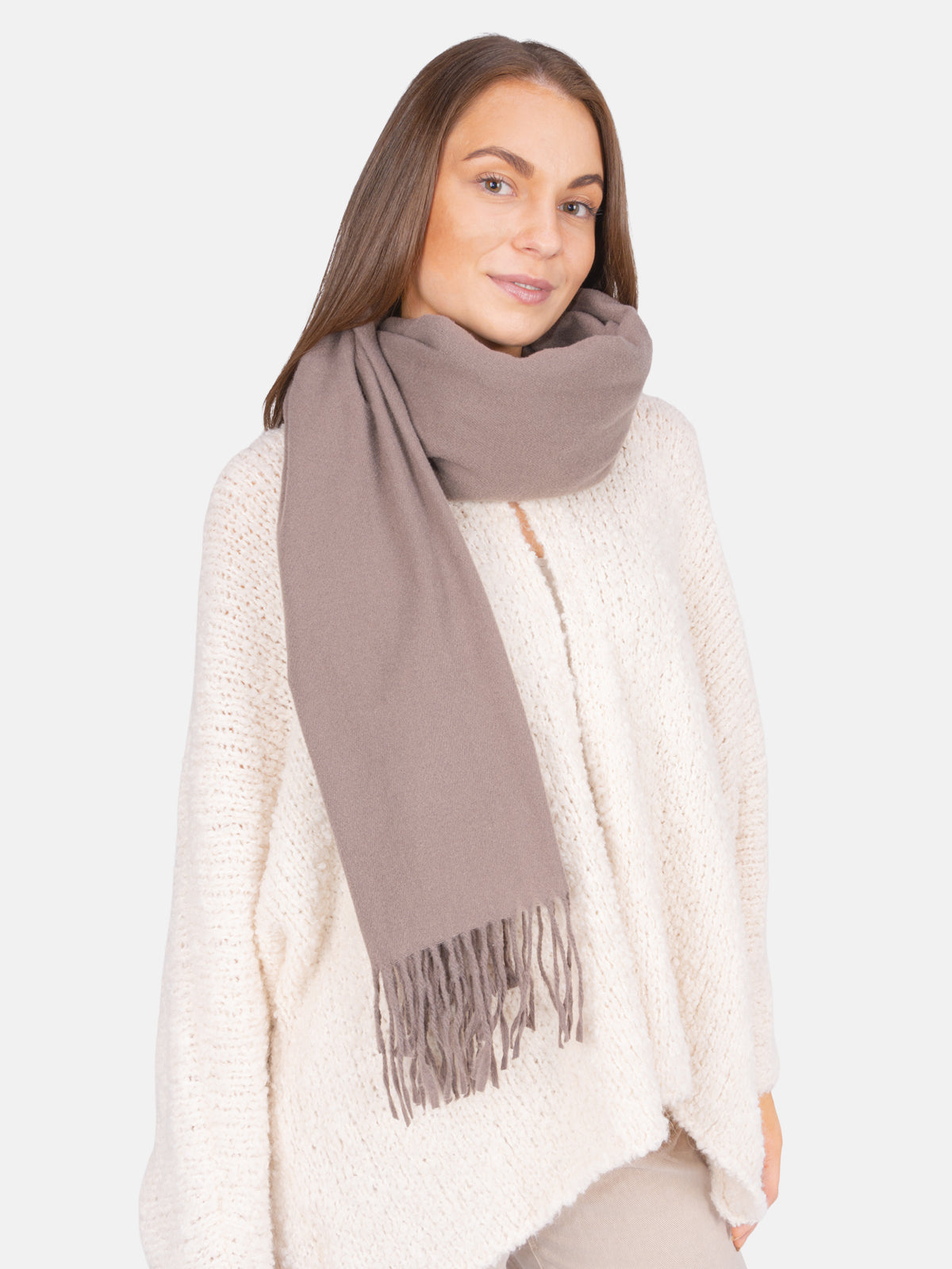 Kaschmir Schal Uni - Larissa