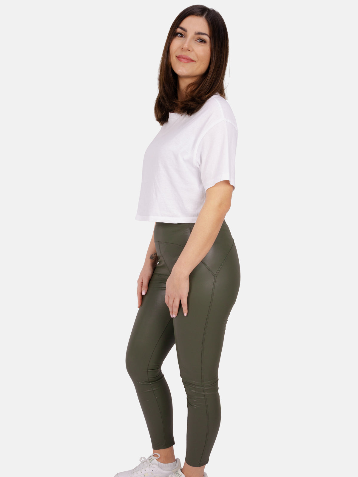 Leggings in Leder Optik - Rachel