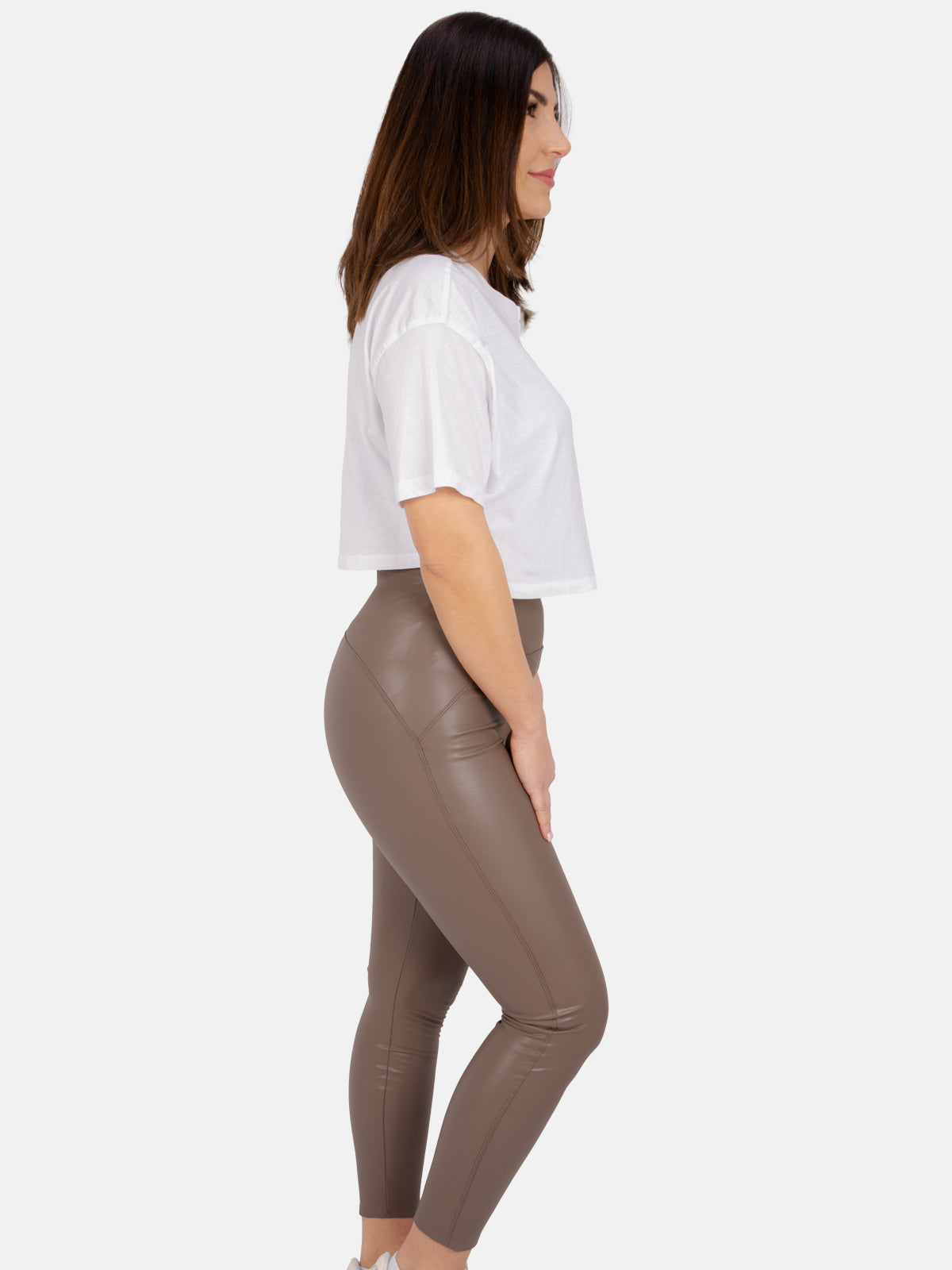 Leggings in Leder Optik - Rachel