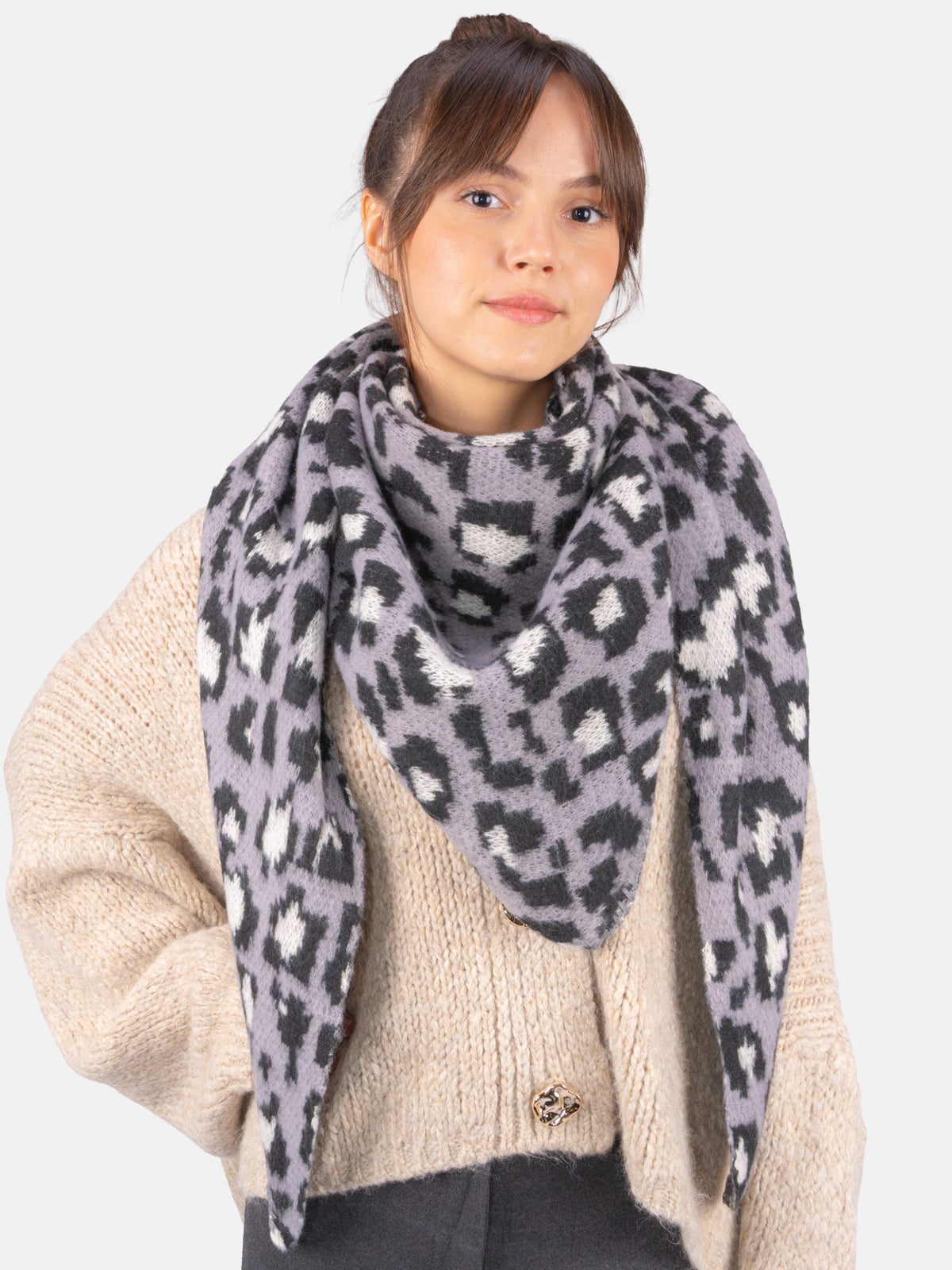 Damen Leo Schal Dreieck Mona
