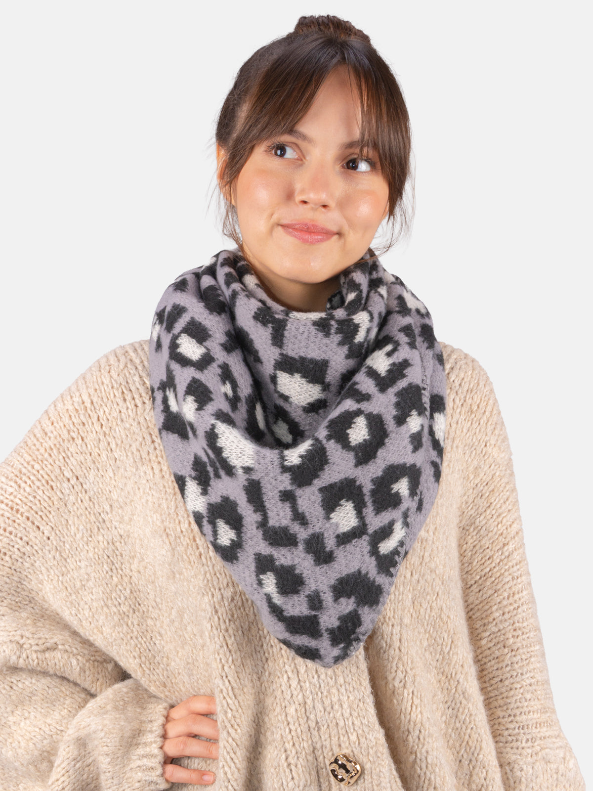 Damen Leo Schal Dreieck Mona