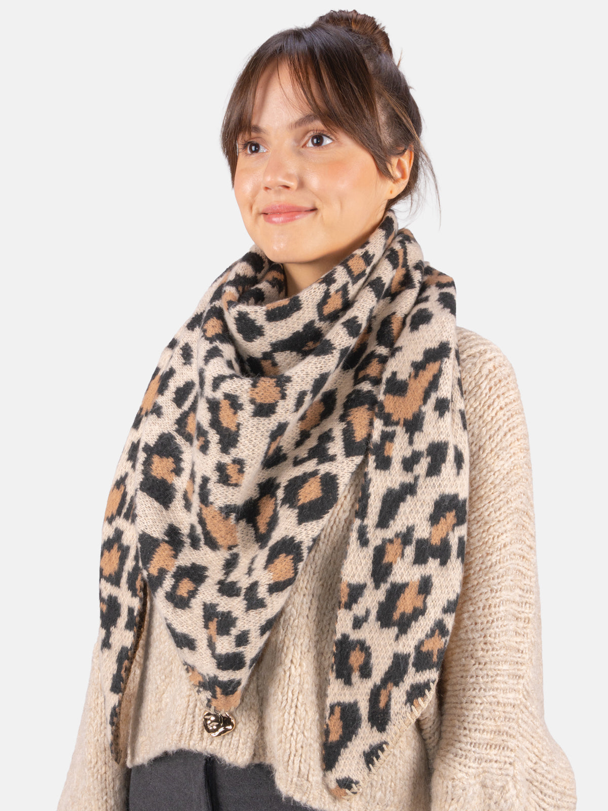 Damen Leo Schal Dreieck Mona