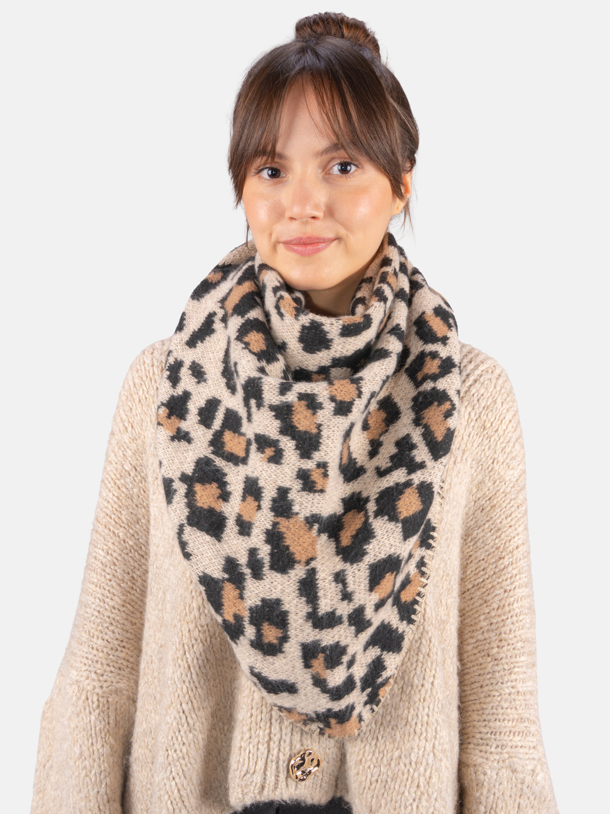 Damen Leo Schal Dreieck Mona