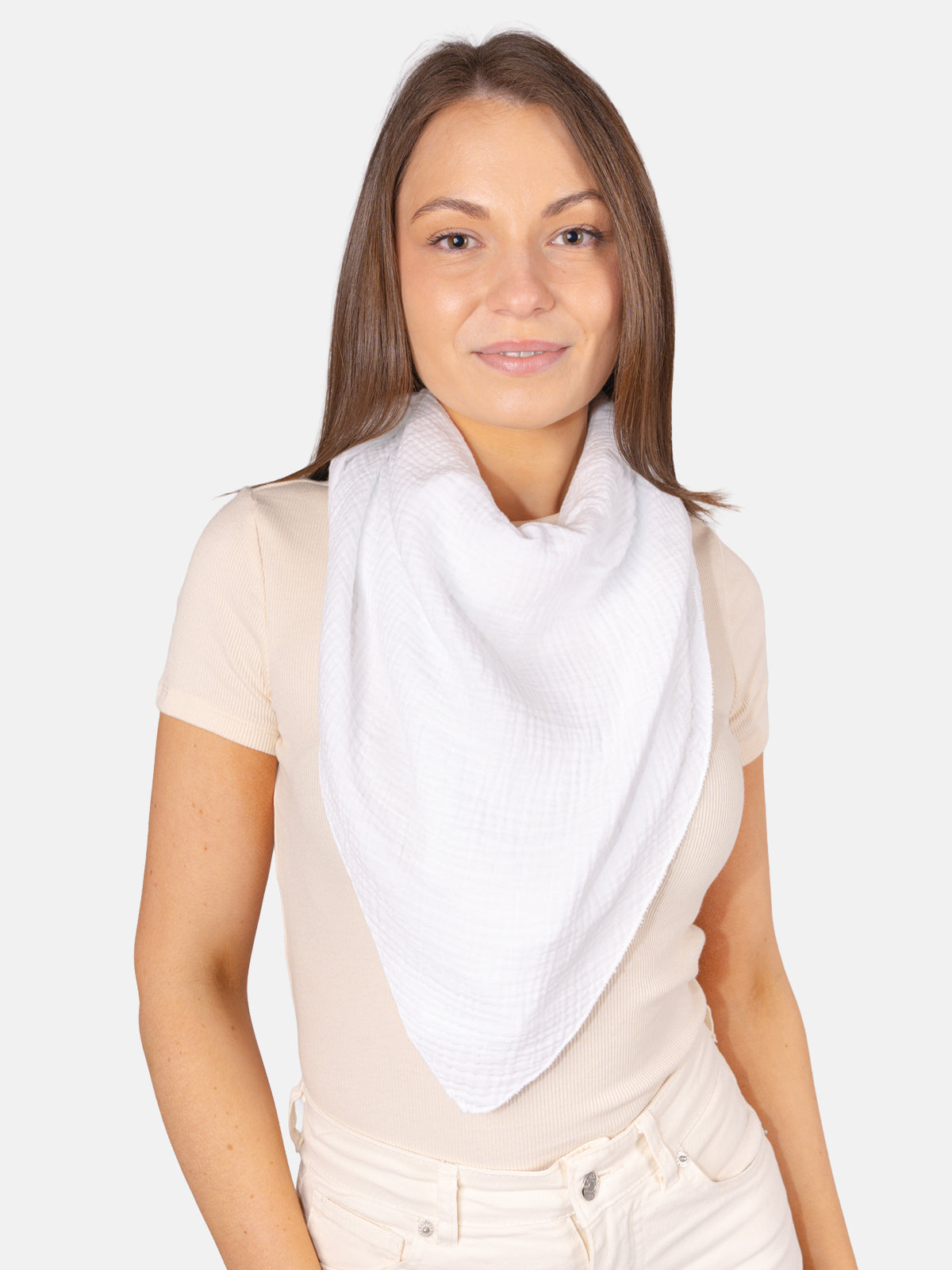 Musselin Schal Dreieck-Form - Luisa