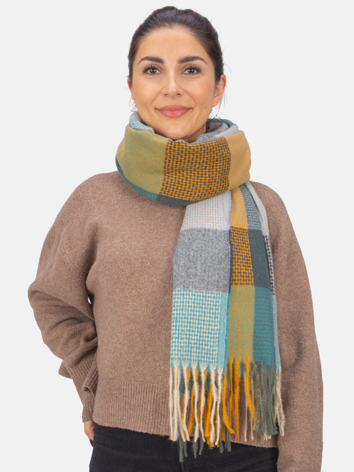 Kaschmir Schal Bunt - Milly