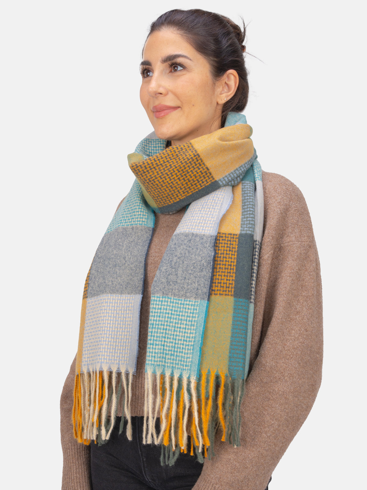 Kaschmir Schal Bunt - Milly