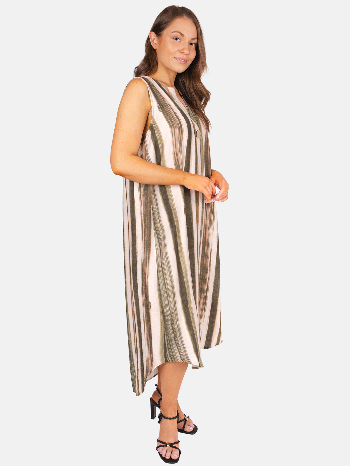 Sommerkleid mit Streifen - Rita