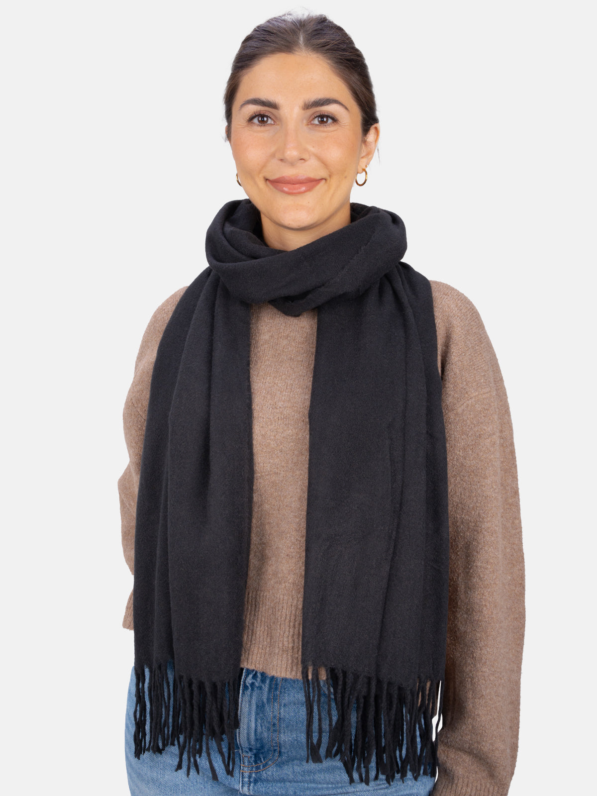 Kaschmir Schal Uni - Larissa