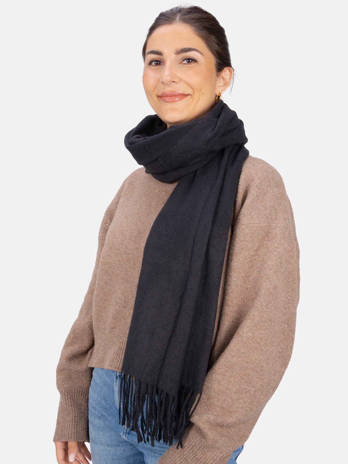 Kaschmir Schal Uni - Larissa