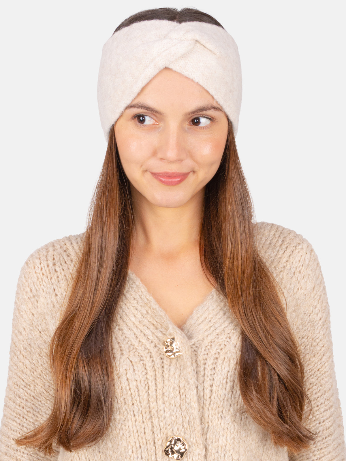 Damen Stirnband Uni - Fiona